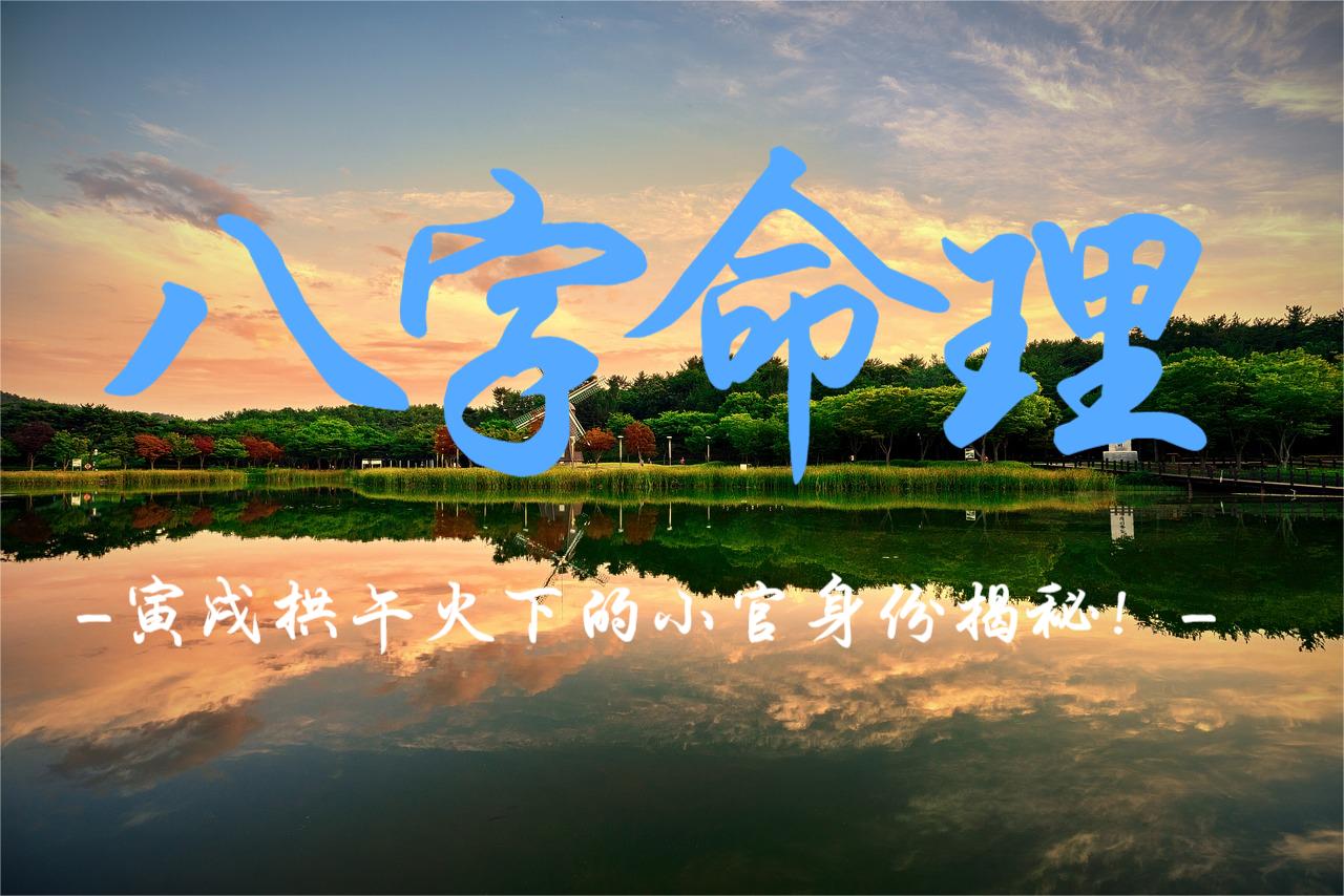 寅戌拱午火下的小官身份揭秘！