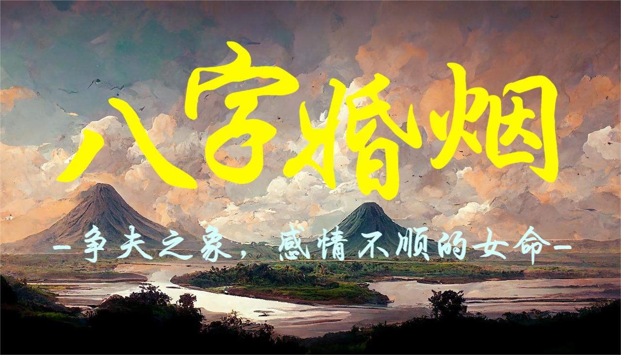 八字婚姻：争夫之象，感情不顺的女命